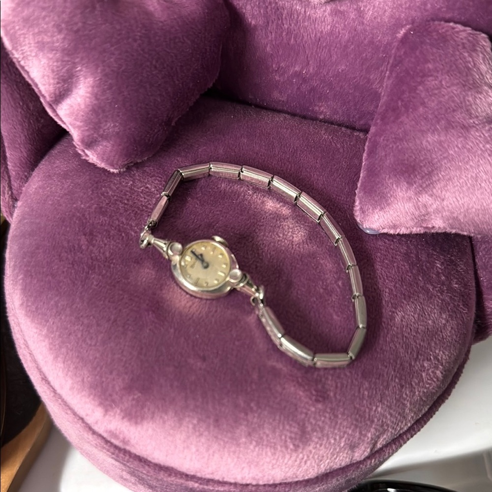 Elegant Silver Women's Watch